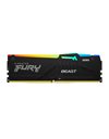 Kingston Fury Beast RGB 16GB 4800MHz UDIMM DDR5 CL38 1.1V, Black (KF548C38BBA-16)
