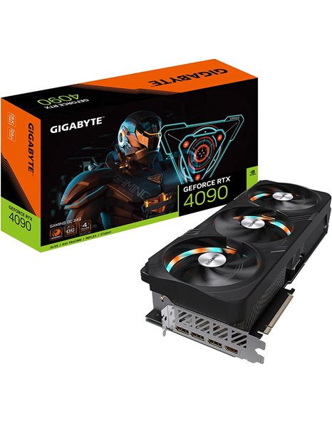 Gigabyte GeForce RTX 4090 Gaming OC 24GB GDDR6X, 384-Bit, HDMI, DP (GV-N4090GAMING OC-24GD)