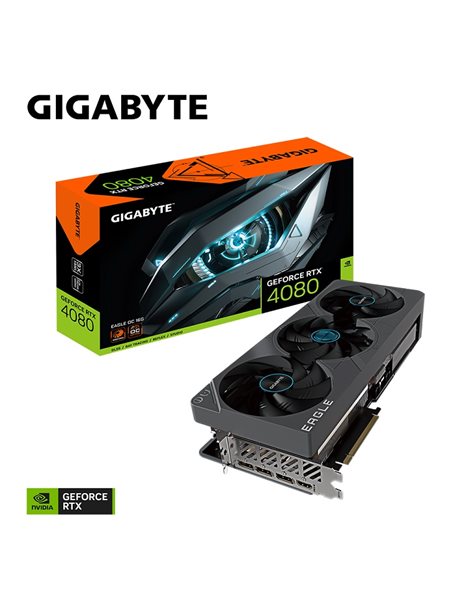 Gigabyte GeForce RTX 4080 Eagle OC 16GB GDDR6X, 256-Bit, HDMI, DP (GV-N4080EAGLE OC-16GD)