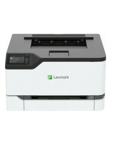 Lexmark C3426dw, A4 Color Laser Printer, Duplex, 2400x600dpi, 26ppm, WiFi, Ethernet, USB, White (40N9410)