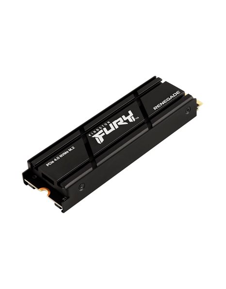 Kingston Fury Renegade 4TB SSD, M.2, PCIe 4.0 x4 NVMe, 7300MBps (Read)/7000MBps (Write), With Heatsink (SFYRDK/4000G)