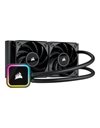 Corsair iCUE H100i RGB Elite Liquid CPU Cooler, 2x120mm Fans, Black (CW-9060058-WW)