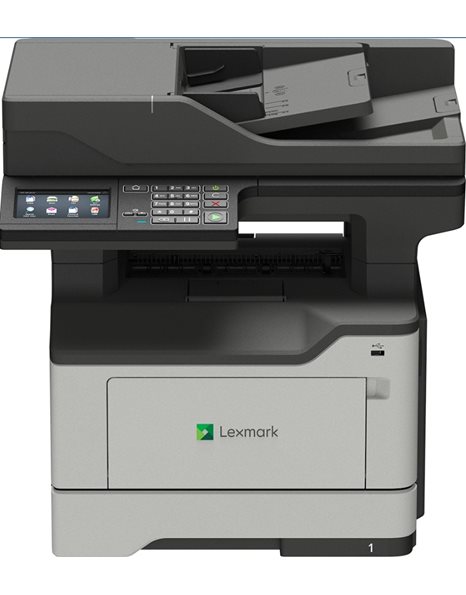 Lexmark MX521ade, A4 Mono Laser Multifunction Printer (Print/Scan/Copy/Fax), Duplex, ADF, 1200x1200dpi, 44ppm, Ethernet, USB (36S0830)
