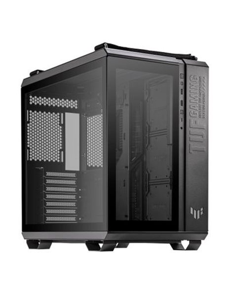 Asus TUF Gaming GT502, Mid Tower, ATX, USB 3.2, No PSU, Tempered Glass, Black (90DC0090-B09000)