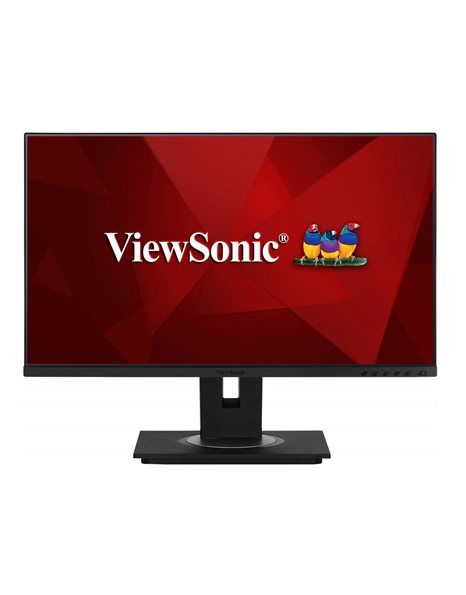 ViewSonic VG2448a-2, 24-Inch FHD IPS Monitor, 1920x1080, 16:9, 5ms, 1000:1, USB, HDMI, DP, VGA, Speakers, Black (VG2448A-2)