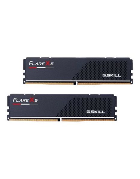 G.Skill Flare X5 32GB Kit (2x16GB) 5200MHz UDIMM DDR5 CL36 1.20V, Black (F5-5200J3636C16GX2-FX5)