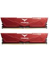 TeamGroup T-Force Vulcan 32GB Kit (2x16GB) 5600MHz UDIMM DDR5 CL36 1.2V, Red (FLRD532G5600HC36BDC01)