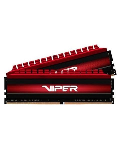 Patriot Viper 4 32GB Kit (2x16GB) 3600MHz UDIMM DDR4 CL18 1.35V, Black/Red(PV432G360C8K)