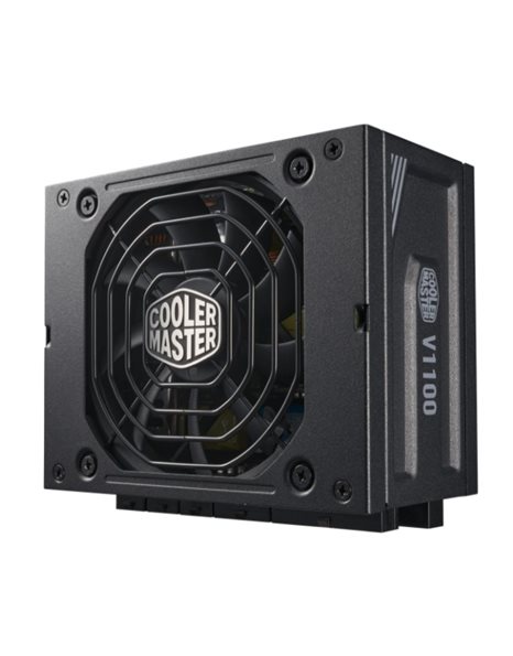 CoolerMaster V SFX Platinum 1100, 1100W Power Supply, 80+ Platinum, 92mm Fan, Full Modular, Active PFC, Black (MPZ-B001-SFAP-BEU)