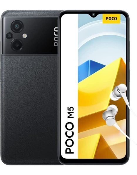 Xiaomi Poco M5 4G, 6GB/128GB, Dual SIM, NFC, Black (EU)