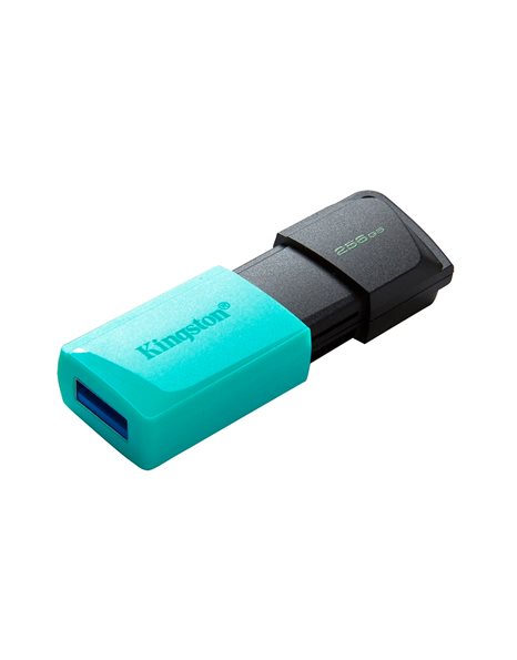 Kingston DataTraveler Exodia M USB Flash Drive, USB 3.2 Gen 1, 256GB, Cyan (DTXM/256GB)