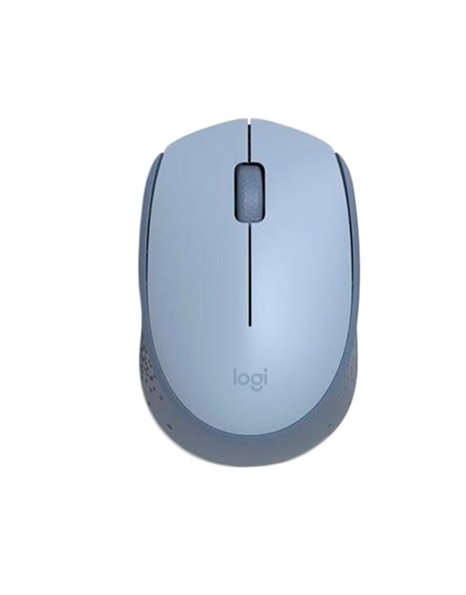 Logitech M171 Wireless Mouse, 3 Buttons, 1000dpi, Blue/Grey (910-006866)