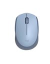 Logitech M171 Wireless Mouse, 3 Buttons, 1000dpi, Blue/Grey (910-006866)