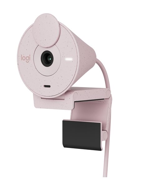 Logitech Brio 300 Web Camera, Full HD 1080p, 2MP, Pink (960-001448)
