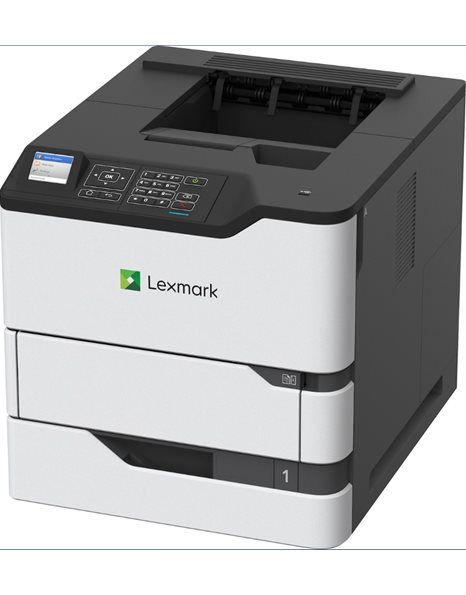 Lexmark MS823dn, A4 Mono Laser Printer (Print/Scan/Copy), Duplex, 1200x1200dpi, 61ppm, USB, Ethernet (50G0220)