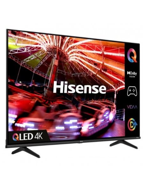 Hisense 50E7HQ, 50-Inch Direct LED 4K UHD Smart TV, 3840x2160, HDR, LAN, WiFi+BT, USB, HDMI, Black (50E7HQ)