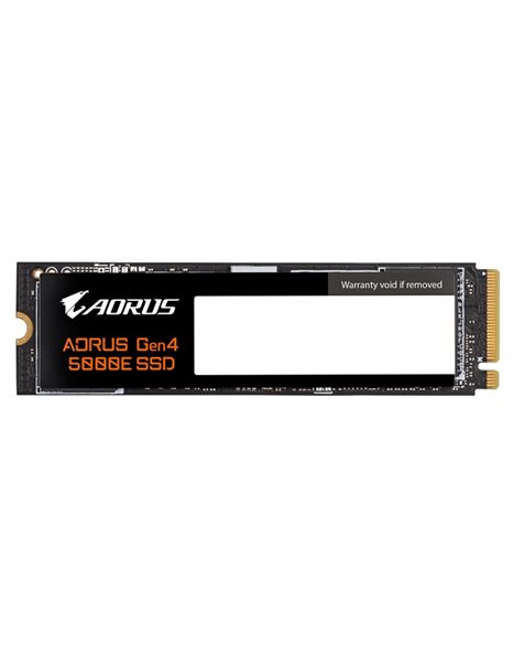 Gigabyte Aorus Gen4 5000E 500GB SSD, M.2, PCIe Gen4.0x4, 5000MBps (Read)/3800MBps (Write) (AG450E500G-G G10)