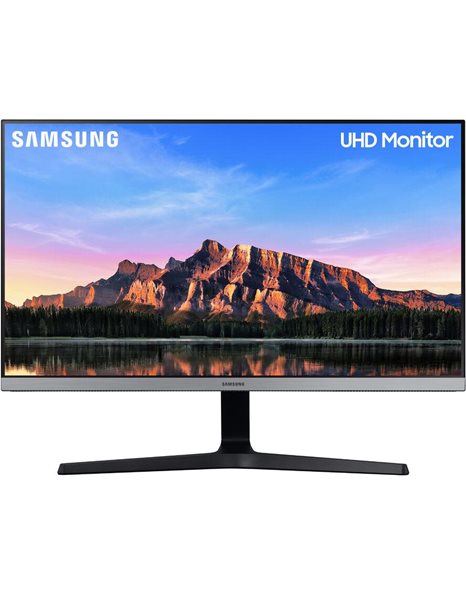 Samsung LU28R550UQPXEN, 28-Inch UHD IPS Monitor, 3840x2160, 16:9, 4ms, 1000:1, HDMI, DP, Dark Blue Gray (LU28R550UQPXEN)