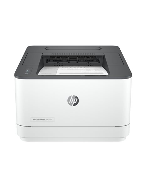 HP LaserJet Pro 3002dw, A4 Mono Printer, Duplex, 1200x1200dpi, 33ppm, USB, Ethernet, WiFi, White (3G652F)