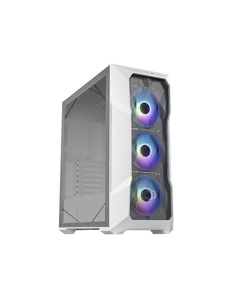 CoolerMaster MasterBox TD500 Mesh V2, Mid Tower, E-ATX, USB 3.2, No PSU, Tempered Glass Side Panel, White (TD500V2-WGNN-S00)