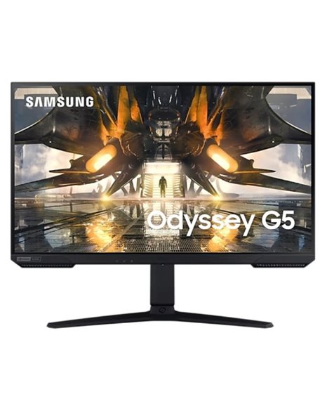 Samsung Odyssey G5 S27AG500PP, 27-Inch QHD IPS Gaming Monitor, 2560x1440, 165Hz, 16:9, 1ms, 1000:1, HDMI, DP, Black (LS27AG500PPXEN)