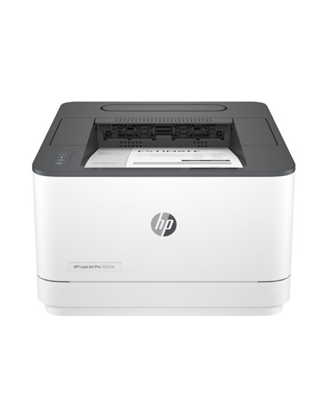 HP LaserJet Pro 3002dn, A4 Mono Laser Printer, Duplex, 1200x1200dpi, 33ppm, Ethernet, USB, White (3G651F)