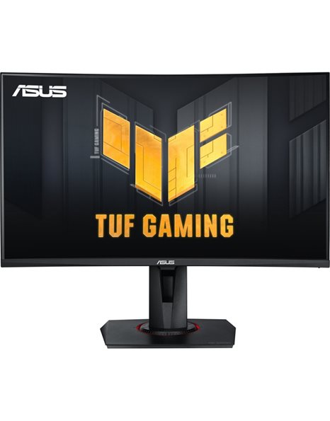 Asus TUF Gaming VG27VQM, 27-Inch FHD VA Curved Gaming Monitor, 1920x1080, 240Hz, 16:9, 1ms, 3000:1, USB, HDMI, DP, Speakers, Black (90LM0510-B03E70)
