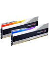 G.Skill Trident Z5 RGB 32GB Kit (2x16GB) 6800MHz UDIMM DDR5 CL34 1.40V, Metallic Silver (F5-6800J3445G16GX2-TZ5RS)