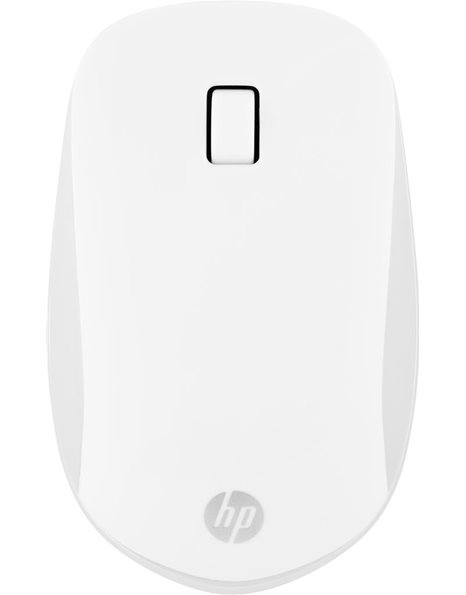 HP 410 Slim Bluetooth Mouse, 3 Buttons, 2000dpi, White (4M0X6AA)
