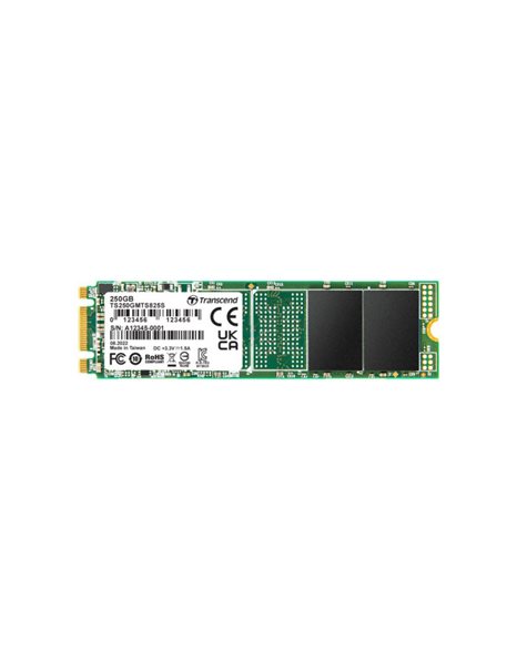 Transcend MTS825S 250GB SSD, M.2 2280, SATA III, 500MBps (Read)/330MBps (Write) (TS250GMTS825S)