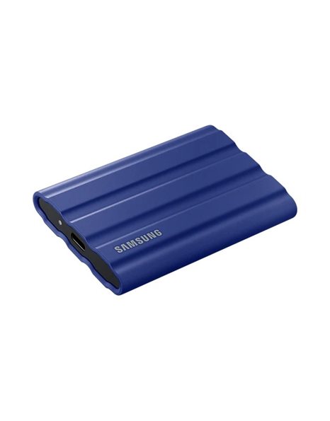 Samsung T7 Shield Portable SSD 1TB, USB-C, USB 3.2 Gen2, 1050MBps (Read)/1000MBps (Write), Blue (MU-PE1T0R/EU)