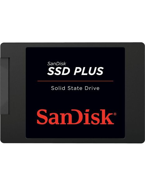 SanDisk Plus 1TB SSD, 2.5-Inch, SATA III, 535MBps (Read)/350MBps (Write) (SDSSDA-1T00-G27)