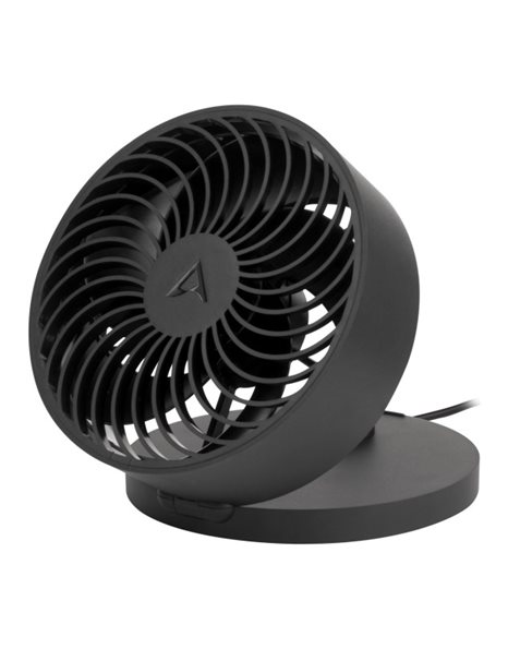 Arctic Summair Foldable USB-A Table Fan, 112mm, Black (AEBRZ00023A)