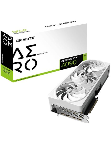 Gigabyte GeForce RTX 4090 Aero OC 24GB GDDR6X, 384-bit, HDMI, DP (GV-N4090AERO OC-24GD)