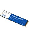 Western Digital Blue SN580 500GB SSD, M.2 2280, PCIe Gen4x4, 4000MBps (Read)/3600MBps (Write) (WDS500G3B0E)