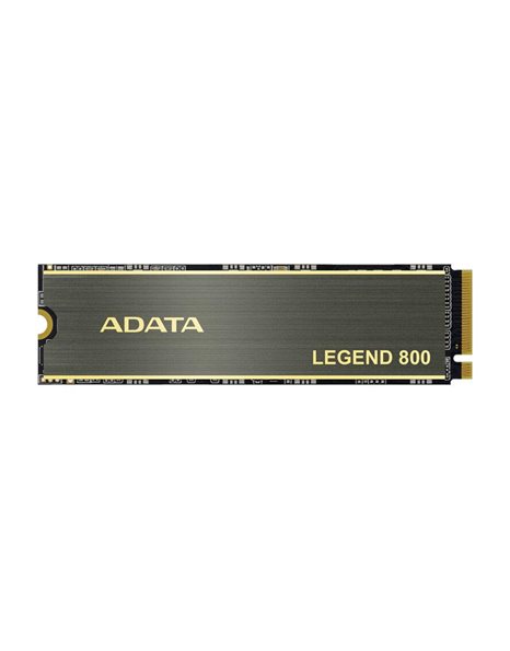 Adata Legend 800 1TB SSD, M.2 2280, PCIe Gen4x4, 3500MBps (Read)/2200MBps (Write) (ALEG-800-1000GCS)