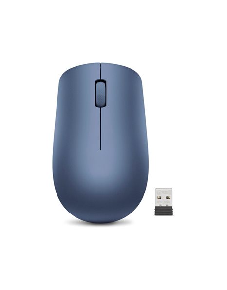 Lenovo 530 Wireless Optical Mouse, 3 Buttons, 1200dpi, Abyss Blue (GY50Z18986)