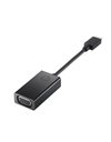 HP USB-C Τo VGA Display Adapter, Black (P7Z54AA)