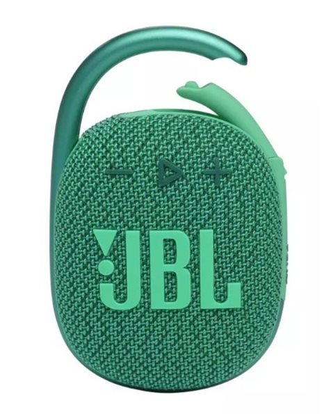 JBL Clip 4 Eco, Ultra-Portable Bluetooth Waterproof Speaker, 5W, Green (JBLCLIP4ECOGRN)