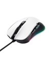 Trust GXT 922W YBAR Wired RGB Gaming Mouse, 7200dpi, 6 Buttons, White (24485)
