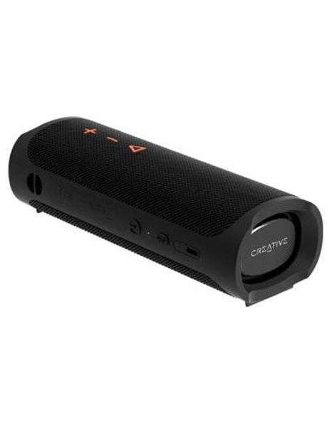 Creative Muvo Go Portable Waterproof Bluetooth 5.3 Speaker, 20W, Black (51MF8405AA000)