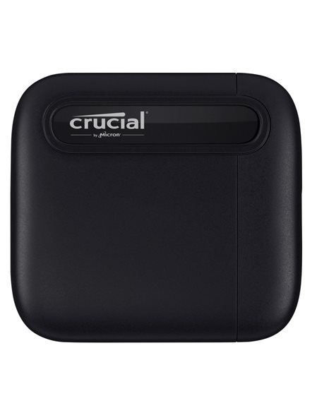 Crucial X6 Portable 4TB SSD, USB Type-C, USB 3.2 Gen 2, Black (CT4000X6SSD9)
