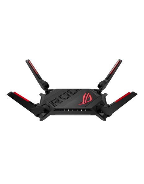 Asus ROG Rapture GT-AX6000 Dual-Band WiFi 6 (802.11ax) Gaming Router, Black/Red (90IG0780-MO3B00)