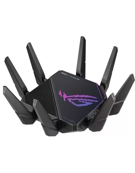 Asus ROG Rapture GT-AX11000 Pro Tri-Band WiFi 6 Wireless Gaming Router, Black (90IG0720-MU2A00)