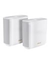 Asus ZenWiFi XT9 Whole-Home Mesh WiFi 6 System, 2-Pack, White (90IG0740-MO3B40)