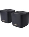 Asus ZenWiFi XD4 Plus Whole-Home Mesh WiFi 6 System, Black, 2-Pack (90IG07M0-MO3C30)
