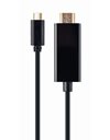 Gembird Cable USB-C to HDMI male 4K 60Hz 2m Black (A-CM-HDMIM-02)