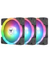 Thermaltake SWAFAN EX12 ARGB Sync PC Cooling Fan TT Premium Edition, 120mm,3-Fan Pack, Black (CL-F167-PL12SW-A)