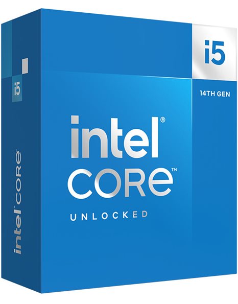 Intel Core i5-14600KF, 24MB Cache, 3.50 GHz (Up To 5.30GHz), 14-Core, Socket 1700, Box (BX8071514600KF)