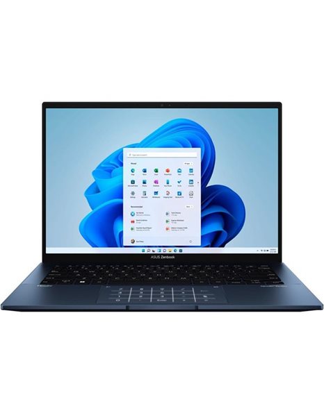 Asus ZenBook 14 OLED Q409ZA-EVO.I5256BL, i5-1240P/14 2.8K OLED/8GB/256GB SSD/Webcam/Win11 Home, Ponder Blue